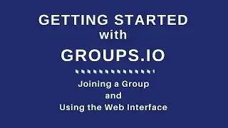 Groups.io - Using the web interface