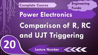 Comparison of R triggering, RC triggering & UJT triggering based on Different Parameters