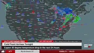LIVE 24/7 Myrtle Beach Weather Radar & Alerts | Grand Strand Coverage