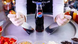 Pepsi Ice Cream Rolls | Satisfying Street Food | Satisfying Visual ASMR - ايس كريم رول همبورجر