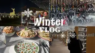 فلوق شتوي❄️🧣| آخر ترم دراسي في جامعة الأميرة نورة