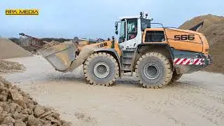 Liebherr L566 and PR 736 at Earthline