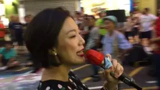 旺角街頭表演-（2017-07-29）旺角羅文~ 小龍女唱 