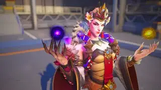 Demon Queen Moira Skin Showcase | Overwatch 2