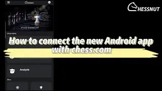 How to connect the new Android app with chess.com#chessnut&nbsp;#chess&nbsp;#chessgame