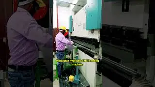 Hindustan Hydraulics CNC bending  #cncbendingmacine #workingorcncbendingmachine #cncguru #shorts