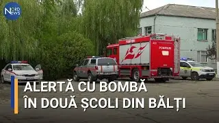 Alertă cu bombă în două școli din Bălți