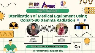 1) G2- Sterilization of Medical Equipment Using Cobalt-60 Gamma Radiation