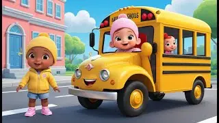 Baby&rsquo;s School Bus Adventure 👶🚌 | Kids Fun & Learning Song