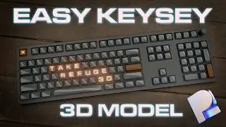 POWERFUL WORKFLOW, quickly iterate KEYBOARD Designs with PLASTICITY!