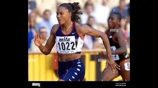 Marion  Jones  100m  10.76   QF4   Sevilla  IAAF  World  Championships,  La Cartuja,  Sevilla.