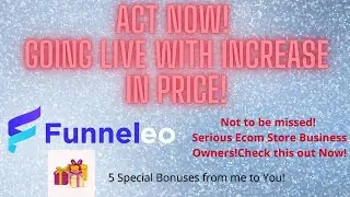 Funneleo presentation by Cindy Donovan - Limited time Offer!
