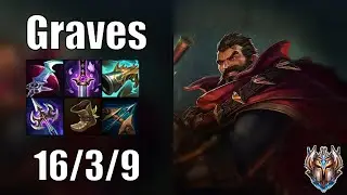 Graves vs Lillia JUNGLE - Patch 12.11 euw1 CHALLENGER