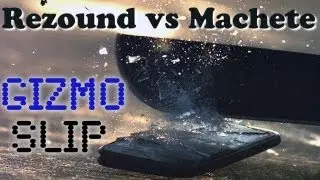 Machete против HTC Rezound (ультразамедленная съемка)