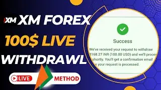 Xm Broker 100$ Live withdrawal Online Bank Method