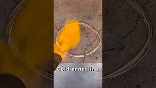 Gold Chain Crafting &mdash; Step 2.9: Annealing Gold Wire