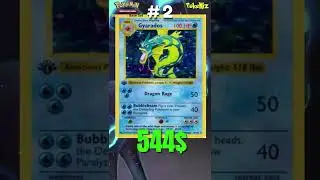Top 5 Gyarados Pokemon Cards 🌊 #shorts #pokemoncards #gyarados
