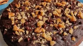Banana Walnut Cake | Eggless Banana Walnut Cake | Healthy Cake with Ripe Bananas | Walnut Cake | ...