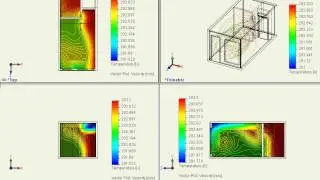 Simulation: Room Temperature with Air Conditioner (combination)
