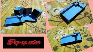 Pop-up cubes // photo cubes //