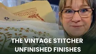 Flosstube #4: Cross stitch finishes but not fully finished rabbit hole. 