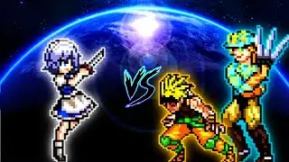 Sakuya VS Final Dio & Diego Brando in Jump Force Mugen🤩