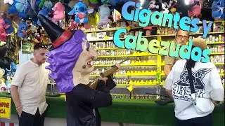 Gigantes y Cabezudos Ayamonte 2024. Fiesta de las Angustias.