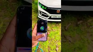 Honda Civic Lambo Lights Colour Changing #hondacars 🏎️😈🚘#civic #lighting #cars #sport &hellip;.