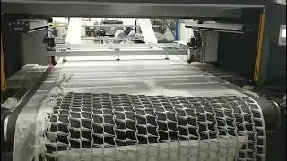Dual head cutter with auto  feeding label