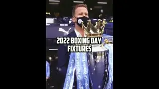 2022 Boxing Day Fixtures