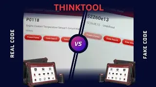 ThinkTool Scanner: Real vs Fake Fault Codes Explained