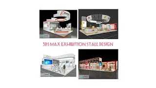 3DS MAX Exhibition Stall Design