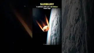 Largest Asteroid That Ever Hit Earth! 💀😎 #Shorts #Space #Earth #Asteroid #Science