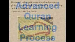 Advanced Quran Learning Process
