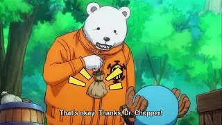 Chopper D' Plug Sells Rumble Ball to Bepo (English Sub)