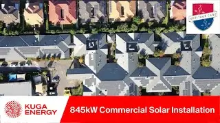 845kW Commercial Solar Installation