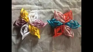 FLOWER DESIGN BY COLOR PAPER | PAPER CUTTING ART | PAPER CRAFT | RAINBOW ART |