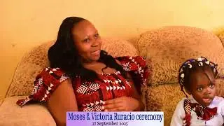 Mosea  & Victoria Ruracio ceremony