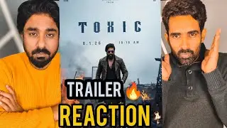 Pakistani Brothers| Toxic: Introducing Raya | Rocking Star Yashl Geetu Mohandas| REACTION!!