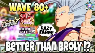 7 Star Beast Gohan Better than Broly? LAZY Wave 80+ Extreme Infinite | All Star Tower Defense Roblox
