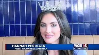 Miss Volunteer America Hannah Perrigin says she is proof that anyone can rise above circumstances