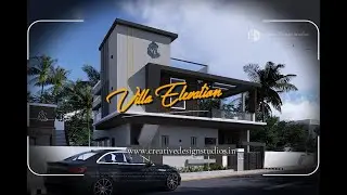 #villa #elevation Video | Creative Design Studios