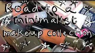 HUGE makeup declutter | on the road to a minimalist collection in 2021!