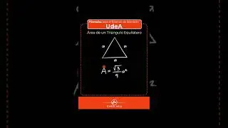 Area de un triangulo equilatero