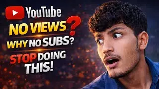 ❌ NO VIEWS? WHY NO SUBS? &ndash; Editing Ke Baghair YouTube Par Growth Impossible!