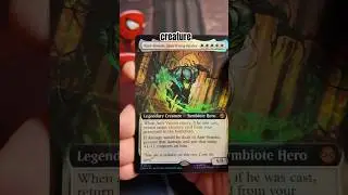 Набор коллекционных бустеров Spider-Man Magic The Gathering, 6 штук.