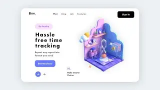 Adobe XD 3d Illustration Web UI Design Tutorial For Beginners | Web Design Tutorials In Adobe XD