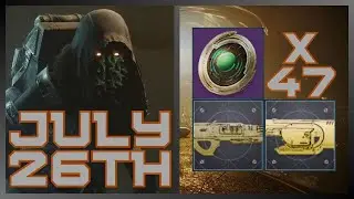 Free Stange Coins, Sweet Business & J&ouml;tunn Catalysts | Xur Exotic Stock Update For July 26th 2024