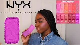 Trying out the NYX Buttermelt Pressed Powder Blush. | November 10, 2024