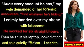 &ldquo;Audit Every Account He Has,&rdquo; My Wife Told Her Forensic Accountant. &ldquo;Find What He&rsquo;s Hiding.&rdquo; I Calml